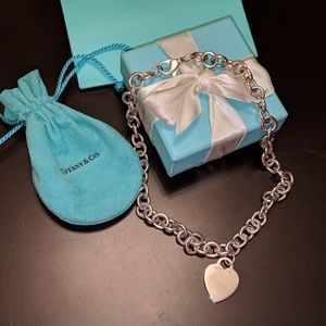 Tiffany & Co Heart Tag Necklace